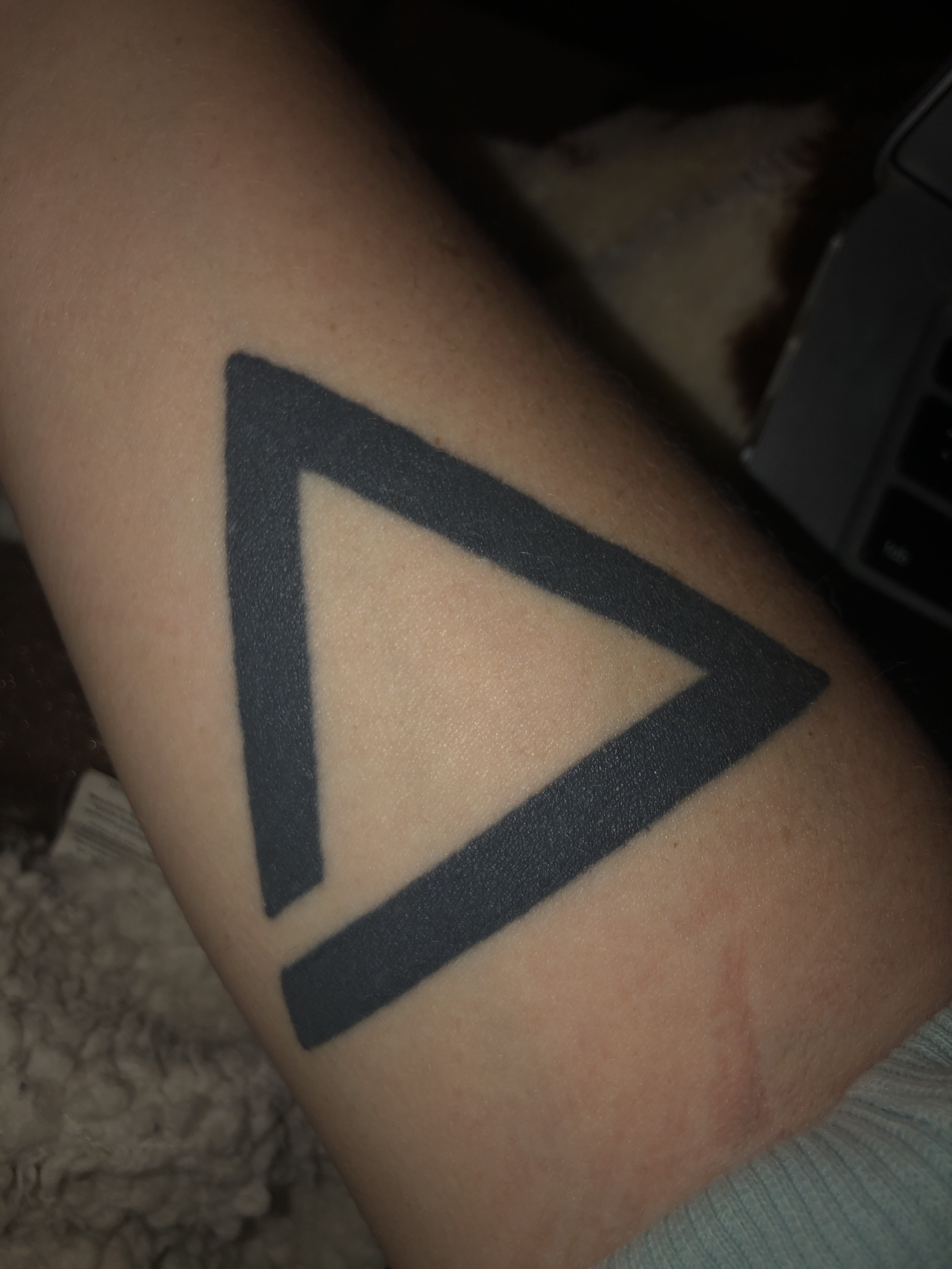 Incomplete Triangle Shape Incomplete Triangle Symbol